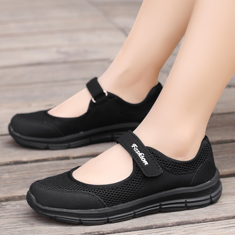 Zapatos de mujer Zapatillas transpirables Slip-On Zapatos de baile  Antideslizantes 2G815