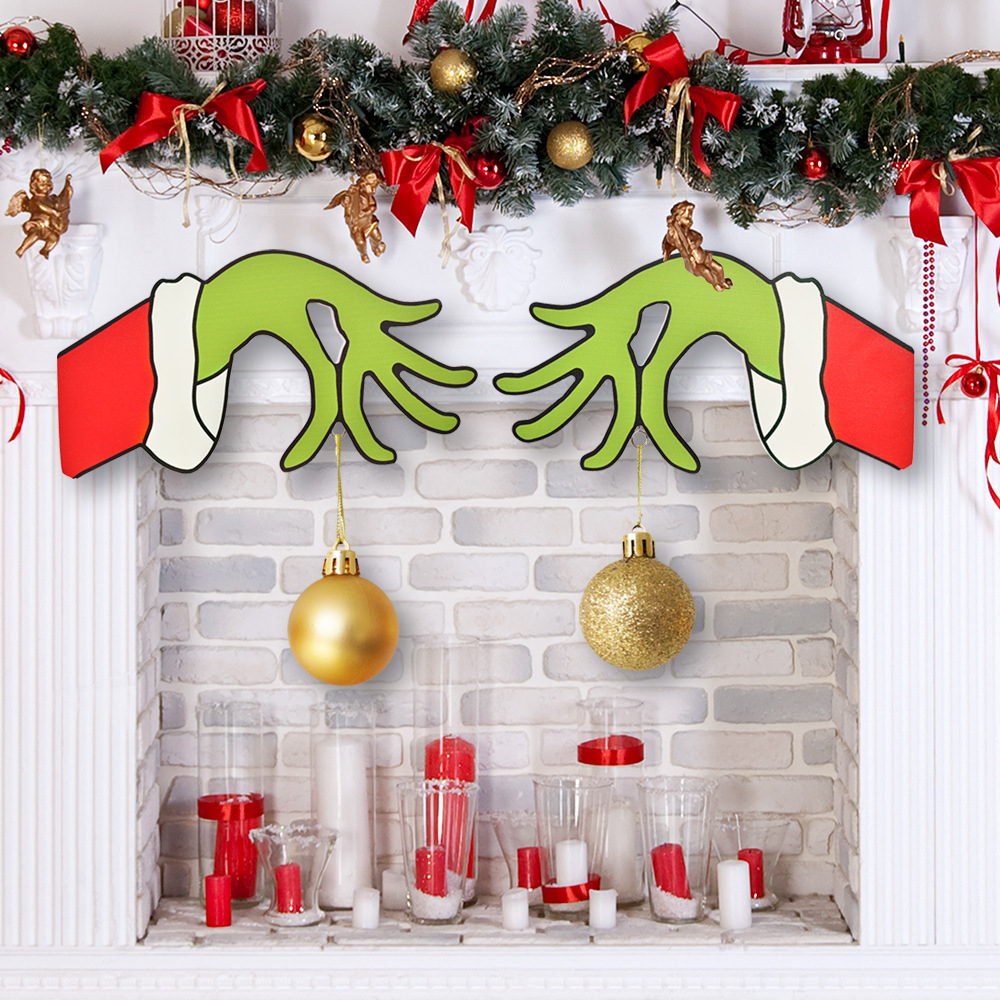 Christmas Door Decoration | Hand Shaped | Free Shipping