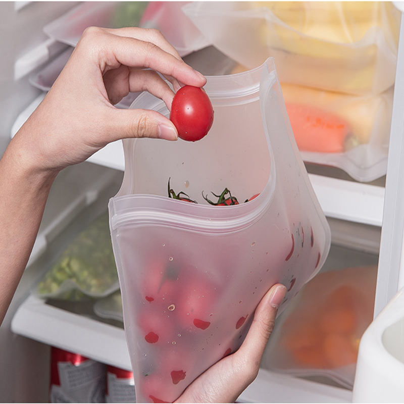 Eva Reusable Food Preservation Bag Refrigerator Food Storage - Temu