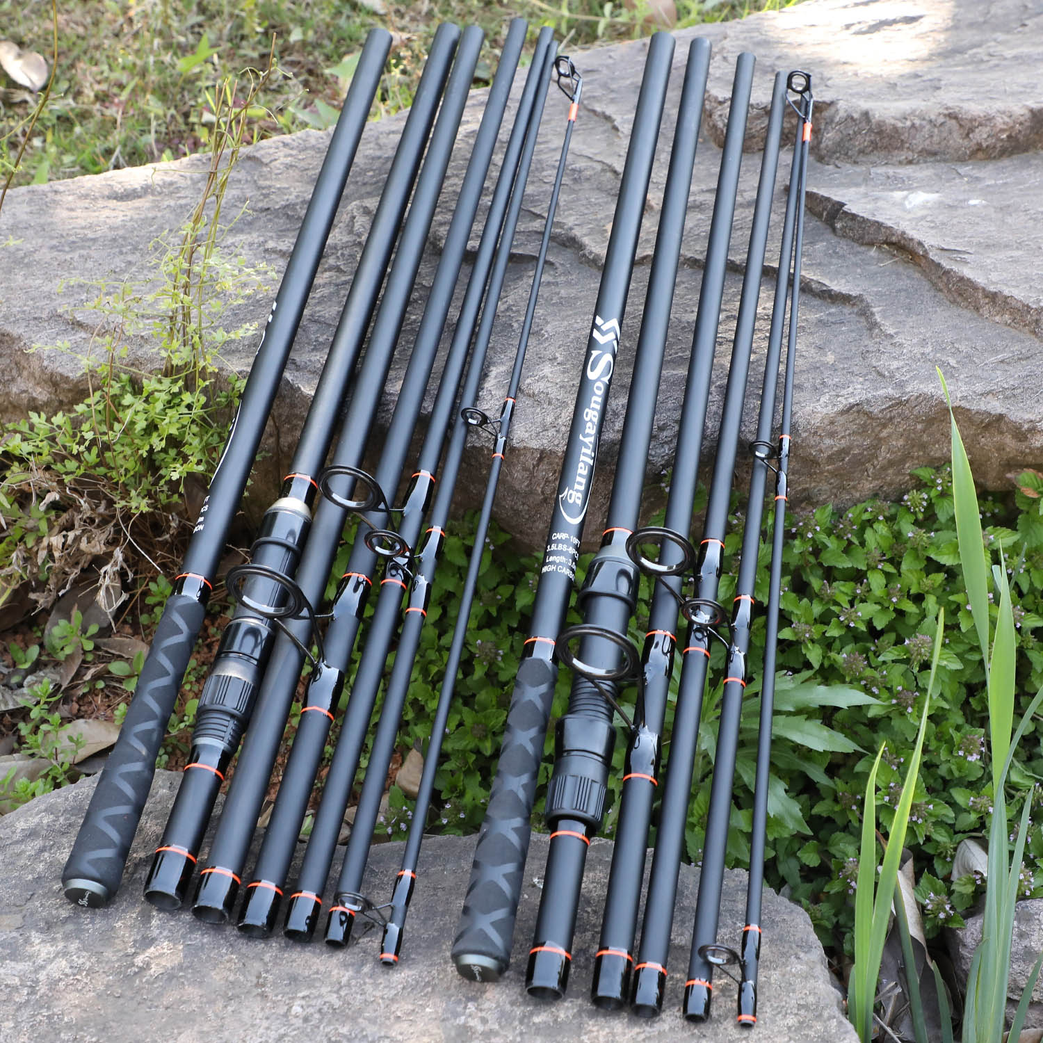 Sougayilang Carp Rod: Portable 6/7section Ultralight Weight - Temu