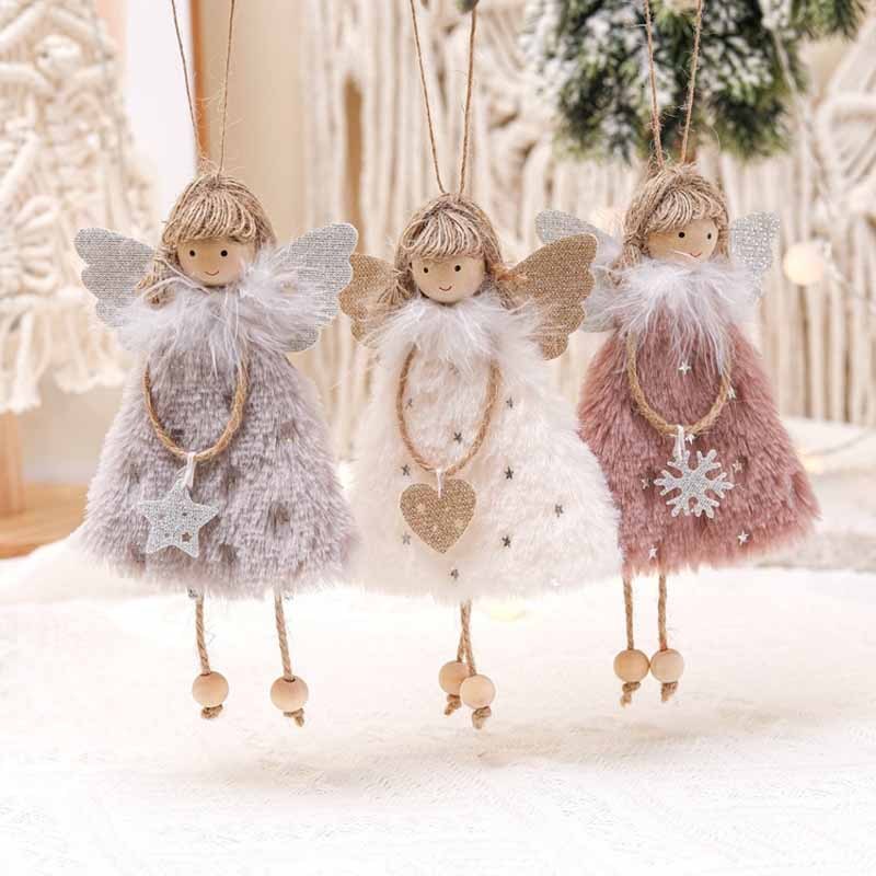 

1pc Angel Christmas Tree Ornament, Cute Hanging Decoration For The Holiday Season, Home Decor