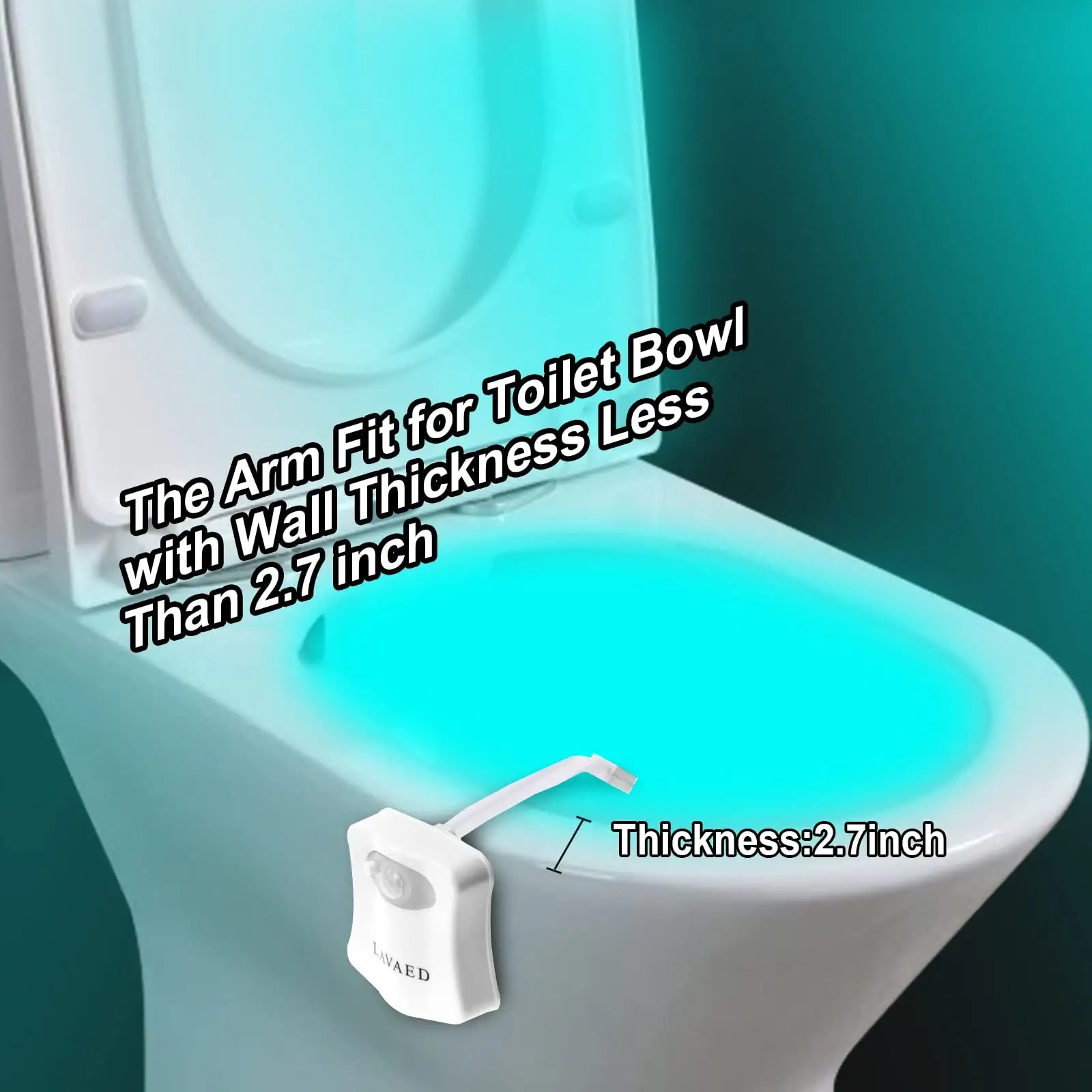 Bowl Light Review: Motion-Activated Toilet Bowl Light - Freakin