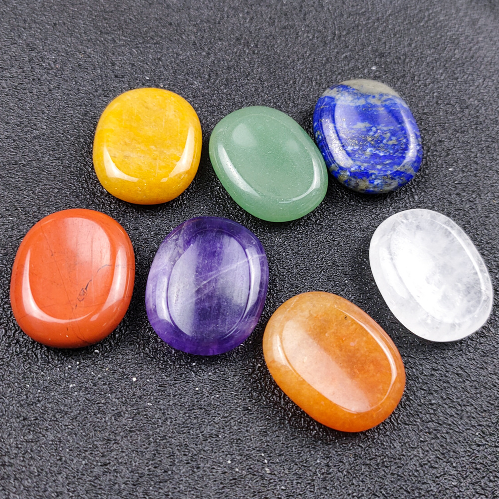 7pcs 7 Natural Stone