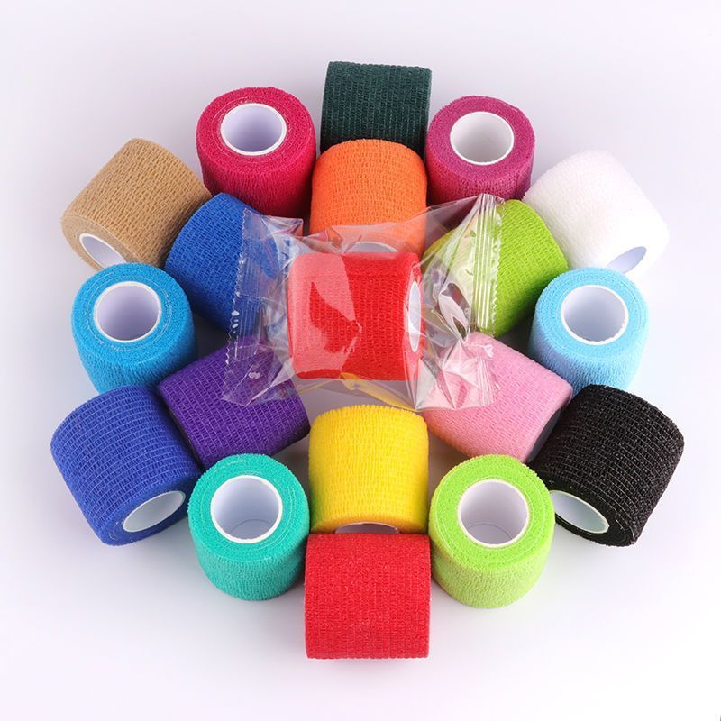 

Secure And Stylish Self-adhesive Solid Color Bandage - Perfect For All Occasions!