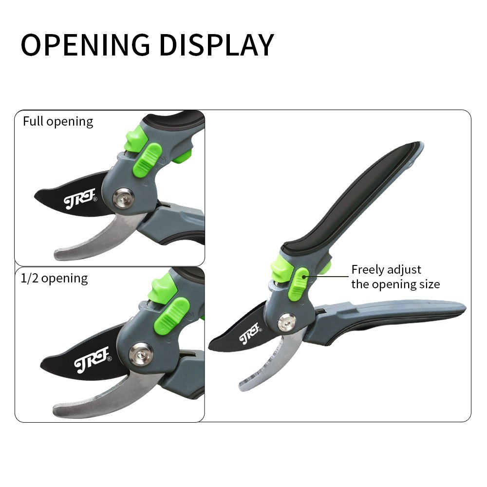 Professional Pruning Shears, Gardening Scissors, Hand Pruners, Garden  Clippers, Heavy Duty Tree Trimmers, Adjustable Shear Range, Safety Lock -  Temu