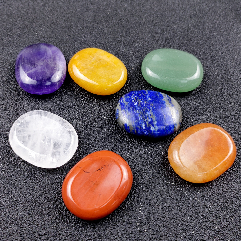 7pcs 7 Natural Stone