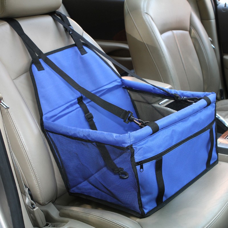 Travel Safely With Your Pet: Car Safety Seat And Travel Bag Combo