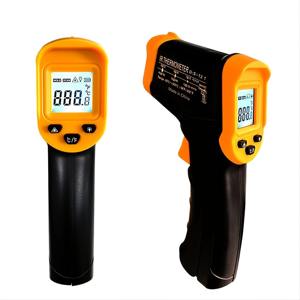Thermomètre numérique Cuisine Laser de cuisson des aliments un thermomètre  à infrarouge - Chine Jauge de température d'huile, capteur de température  d'huile