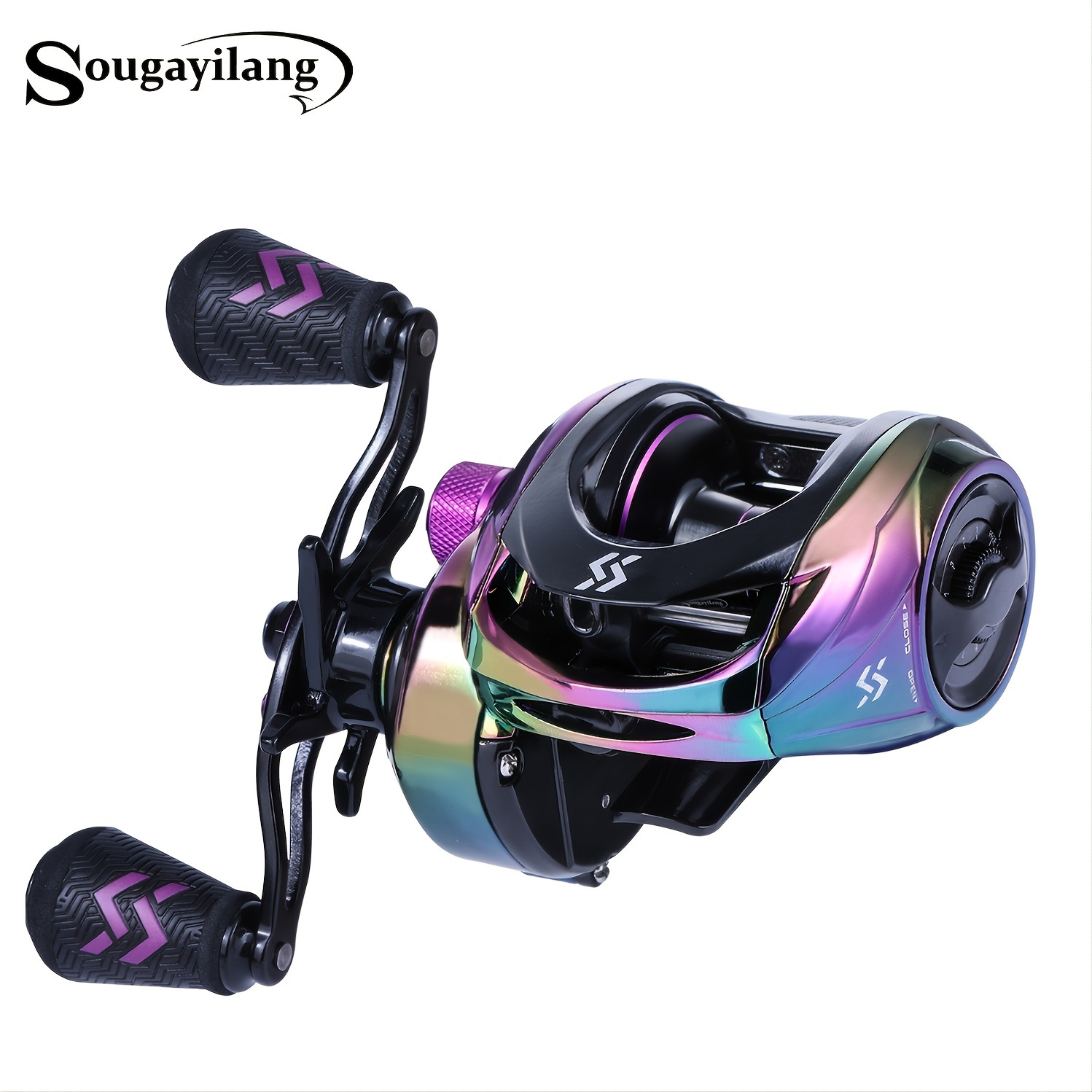 Sougayilang 8.1:1 High Speed Ratio Aluminum Alloy Fishing - Temu