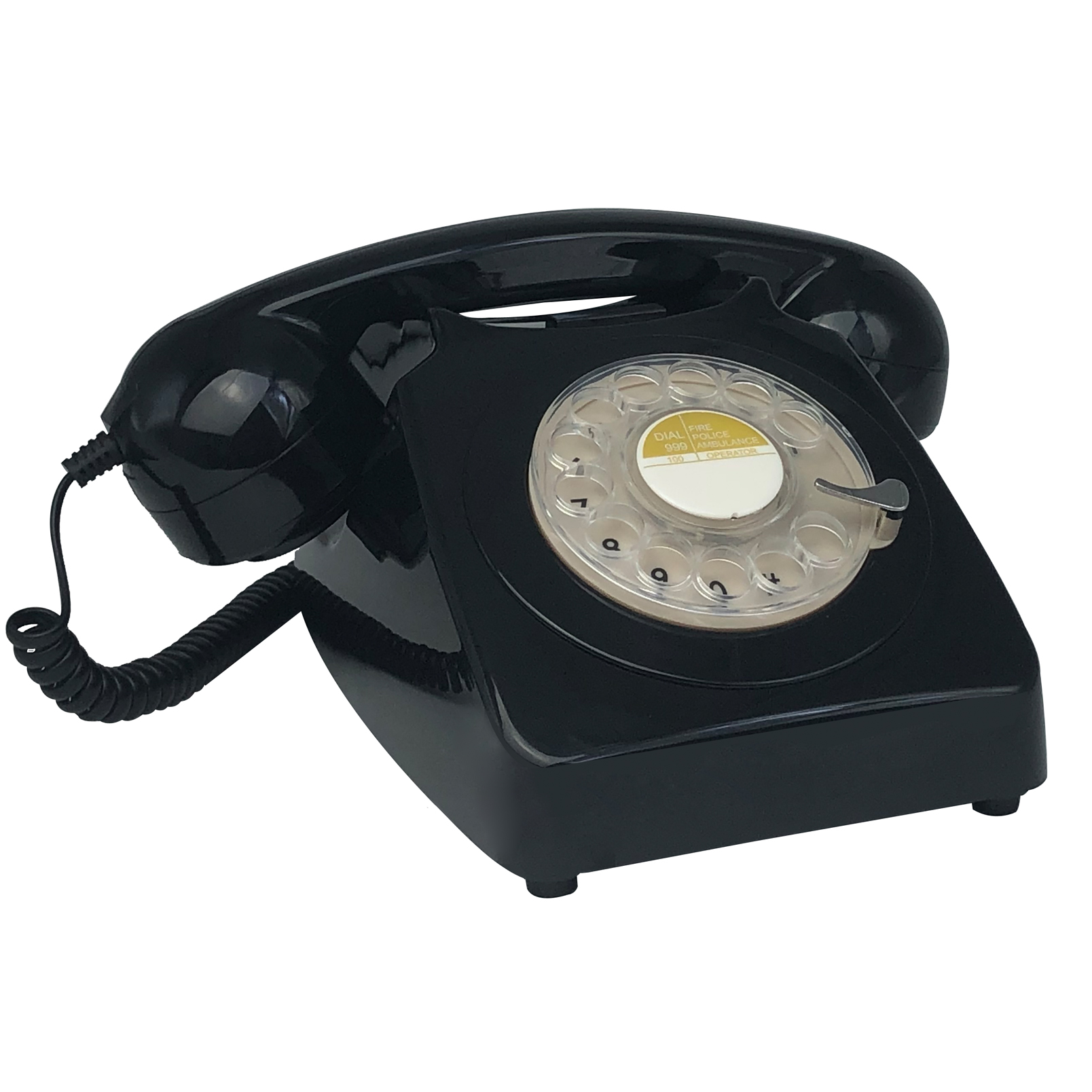 Téléphones À Cadran Rotatif, Téléphone Fixe Vintage Classique, Téléphone  Filaire Classique À L'Ancienne, Fonction Mains Libre[H602] - Cdiscount  Téléphonie