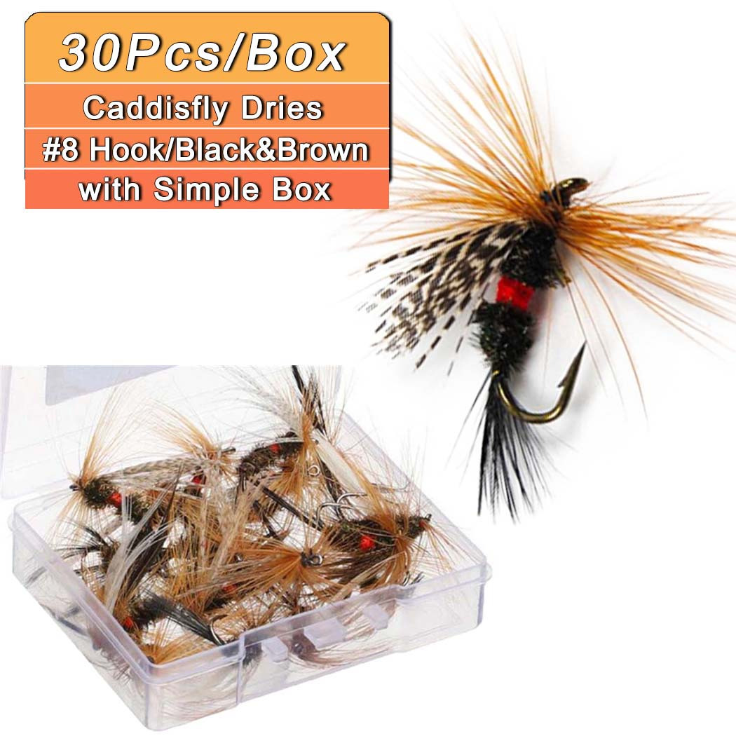 Premium Topwater Dry Flies Trout Fishing Effective Insect - Temu Philippines