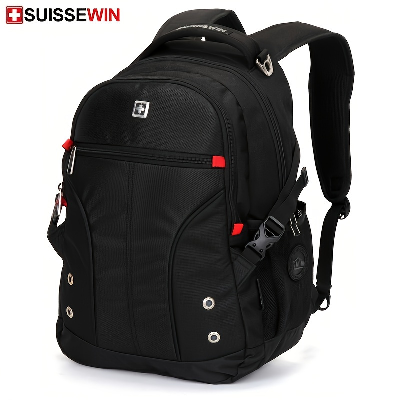 Suissewin Waterproof Large Capacity Multifunctional Oxford Backpack ...