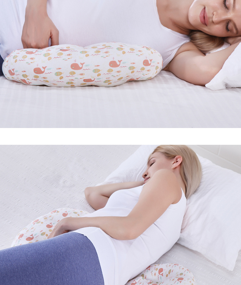 Almohada/cojín Embarazadas En Forma U Protege Cintura Abdomen, Da Soporte  Lateral - Bebé Maternidad - Temu