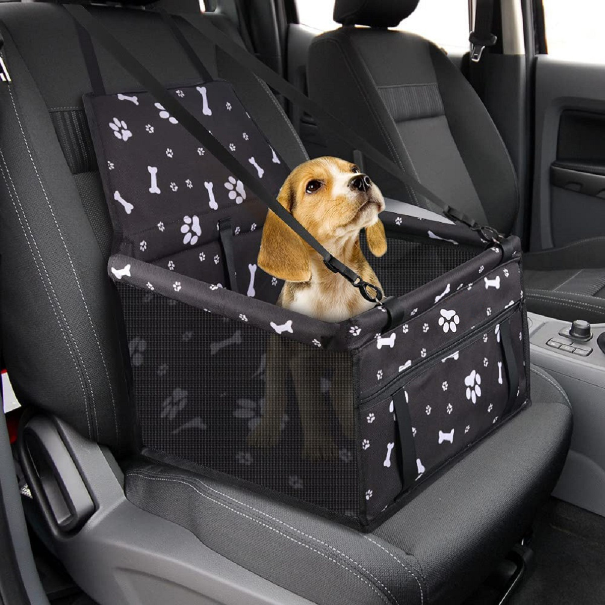 Booster Seat Carrier Cage! Travel Pet In Comfort - Temu