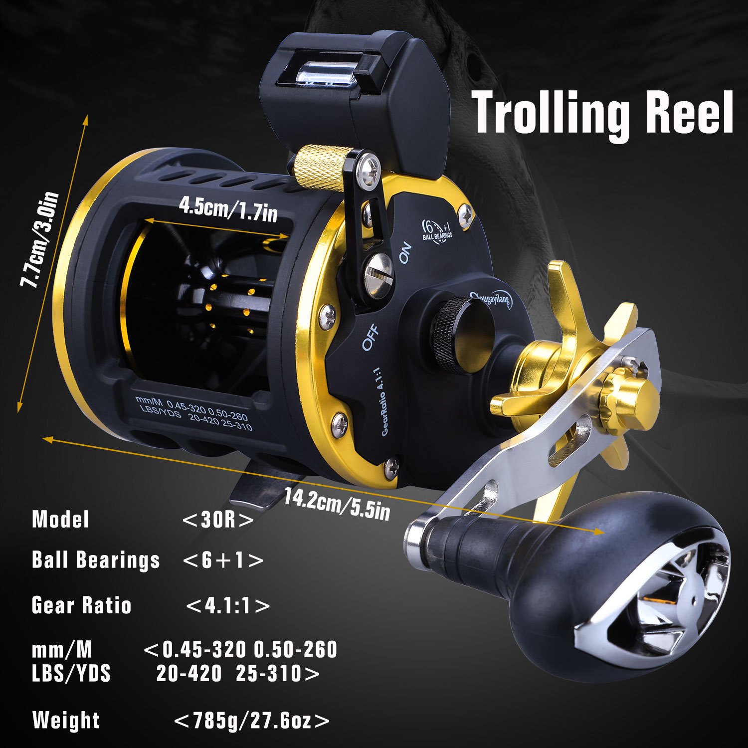 Sougayilang Baitcasting Fishing Reel Saltwater Level Wind - Temu