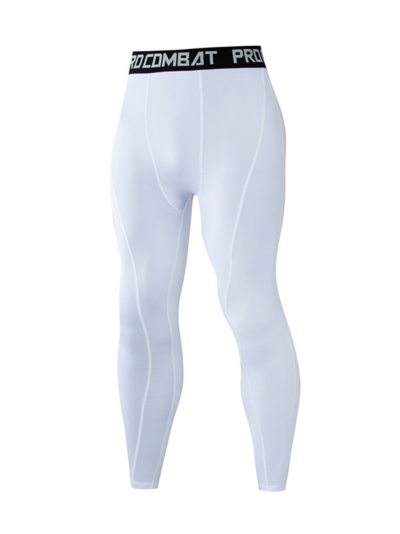  WRAGCFM Mens Leggings Pack,Mens Active White Compression  Tights Pants Quick Dry Running Leggings For Men Workout Athletic Gym  Leggings