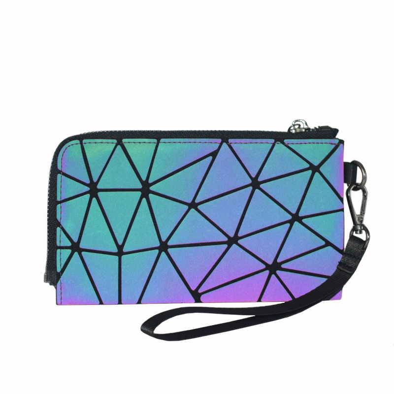 Geometric Luminous Wallet, Geometric Luminous Purses, Wallet Fashion  Geometric