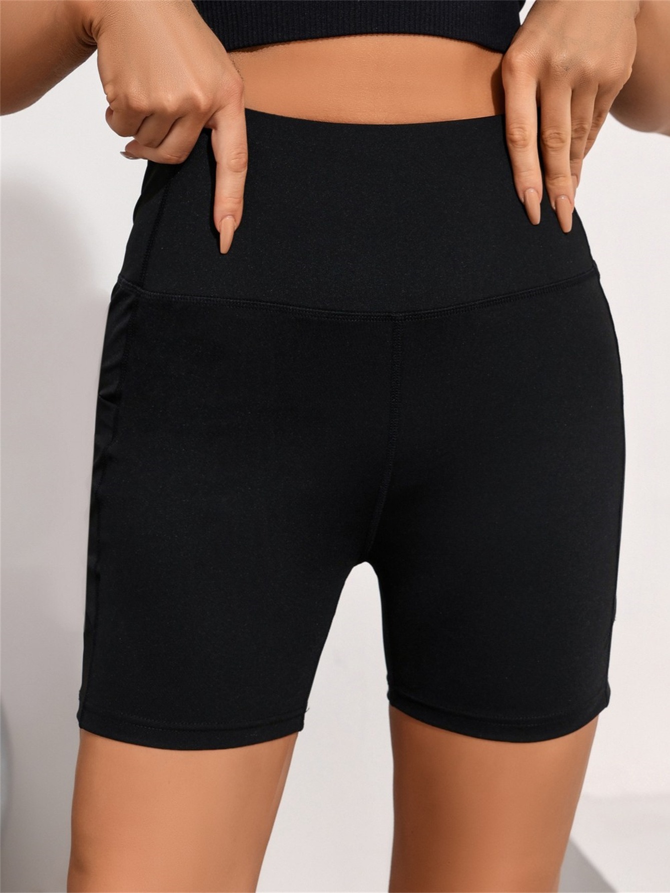 Women's Activewear: Butt lifting Yoga Shorts Knee length - Temu