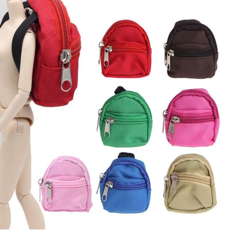 Mini Backpacks Toys Doll Backpack Miniature Stationery Set - Temu