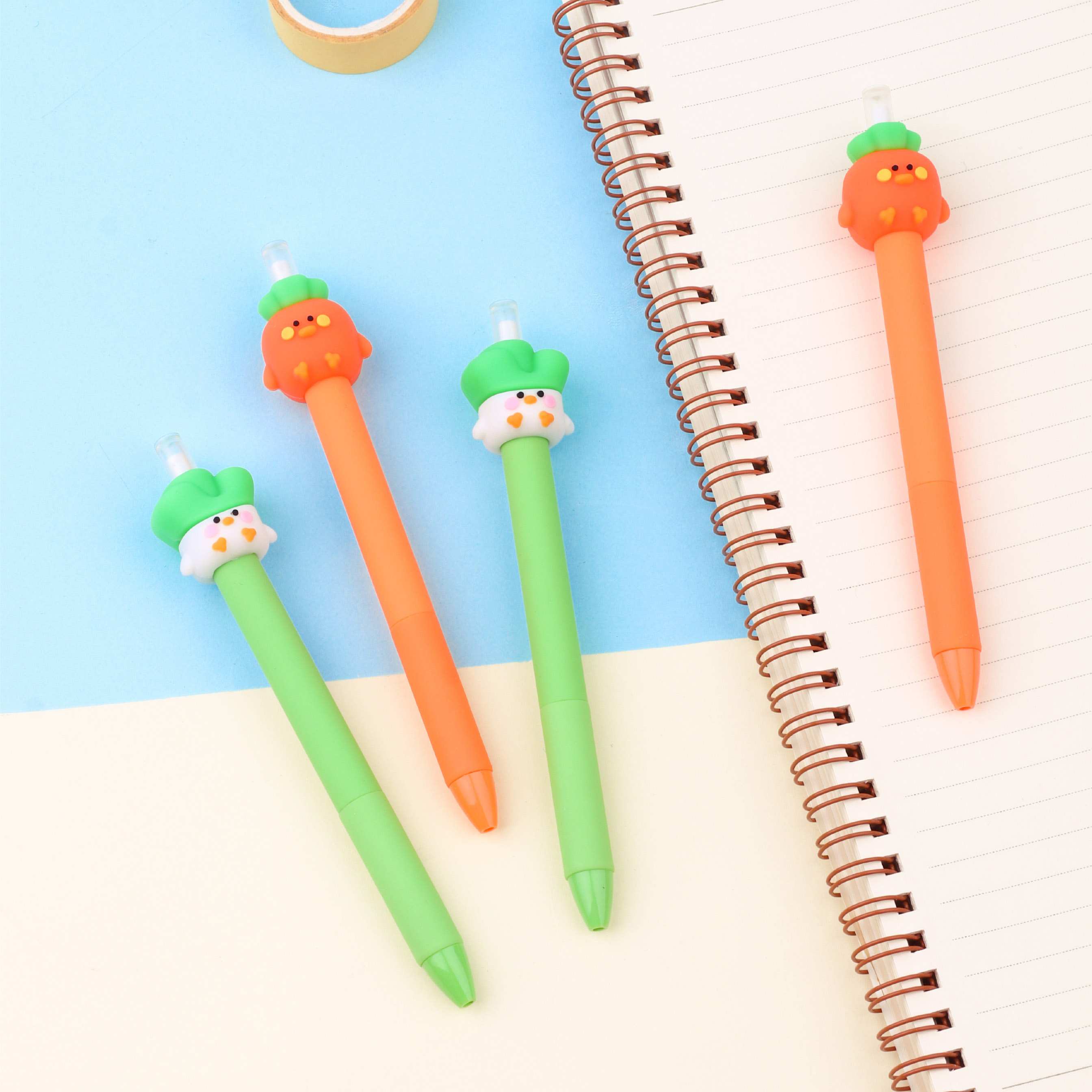 Squishy and Cute Pen - Gel Pen School Supplies for Girls and Boys Aged 5-12 Years Old, Style 3