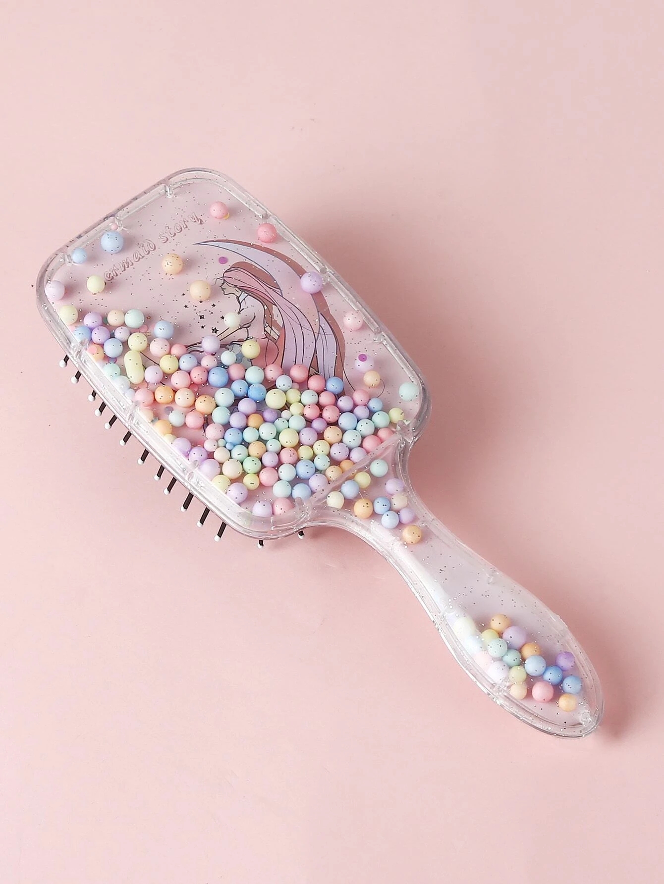 Mermaid Princess Hair Brush Soft Air Cushion Massage Comb - Temu Ireland