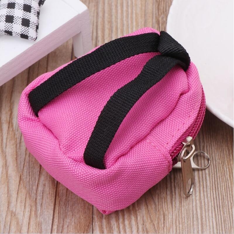Mini Backpack Mini Doll Bag 1/6 Bjd Doll School Bag Doll House Decoration  Doll Accessories Children Gifts (not Include Doll) - Temu