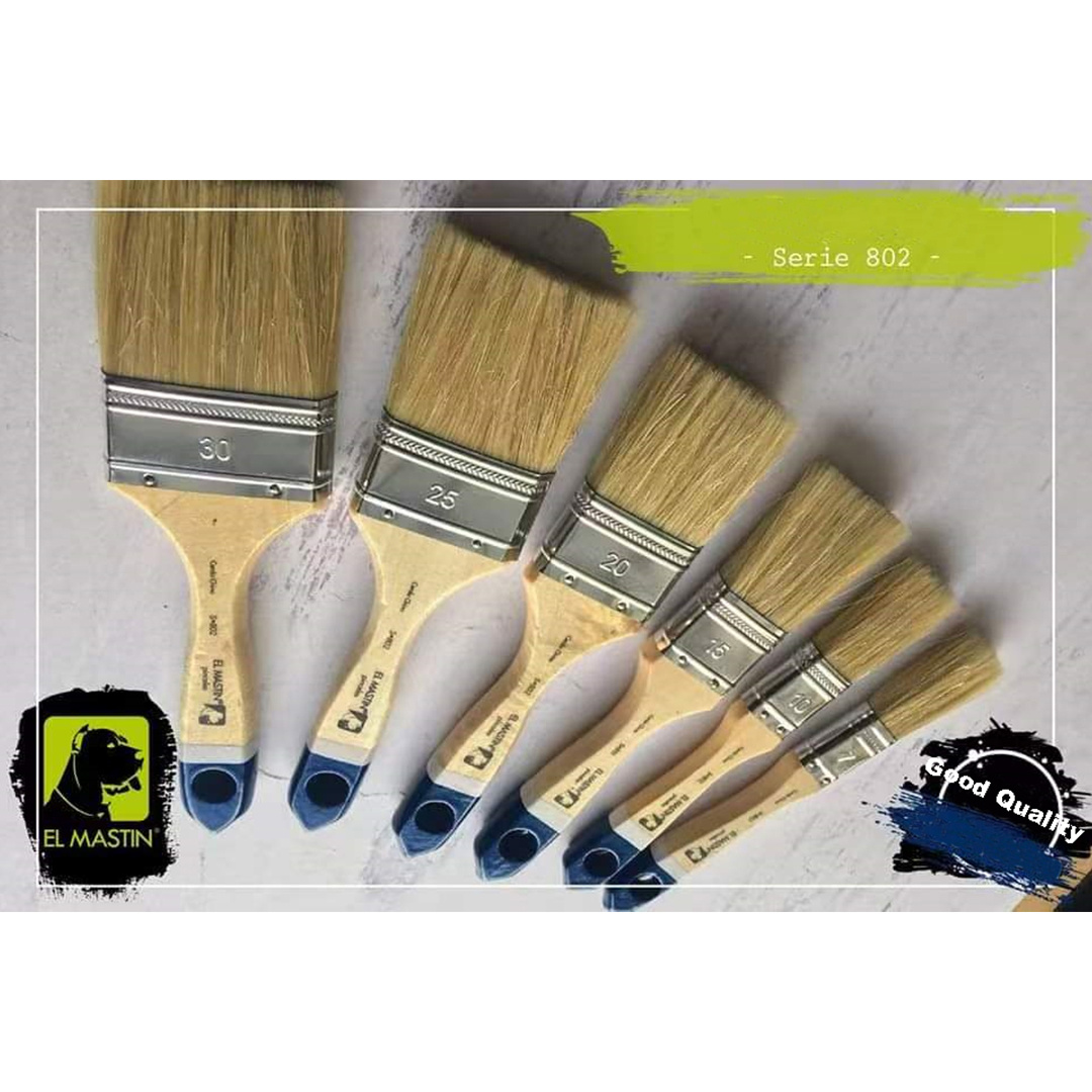 Paint Brushes Set-5 Piece, Wood Handle, Premium Wall Brush Set, House Paint  Brush, Trim Paint Brush, Sash Paint Brush For Cabinet, Sash, Home Improvem