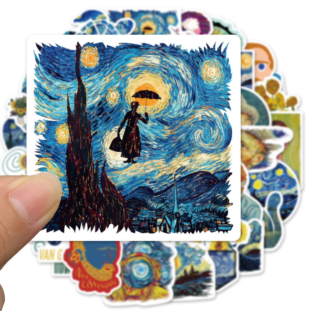 Van Gogh Stickers Set - Deluxe Edition – Original Kawaii Pen