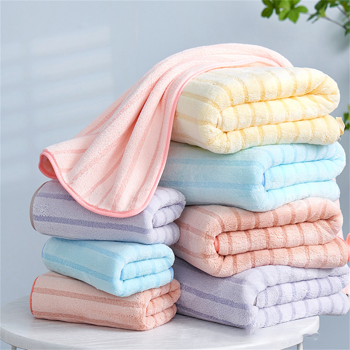 Bath Towels - More Soft, More Absorbent, More Value
