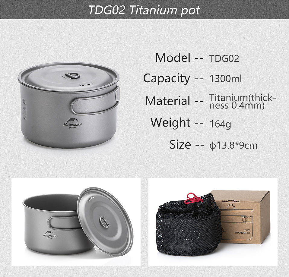 A must-have for autumn and winter│Pure titanium large soup pot/cooking hot  pot/yuanbao pot 4500ml (including titanium lid) - Shop TiANN x TiKOBO  Titanium Tableware Pots & Pans - Pinkoi