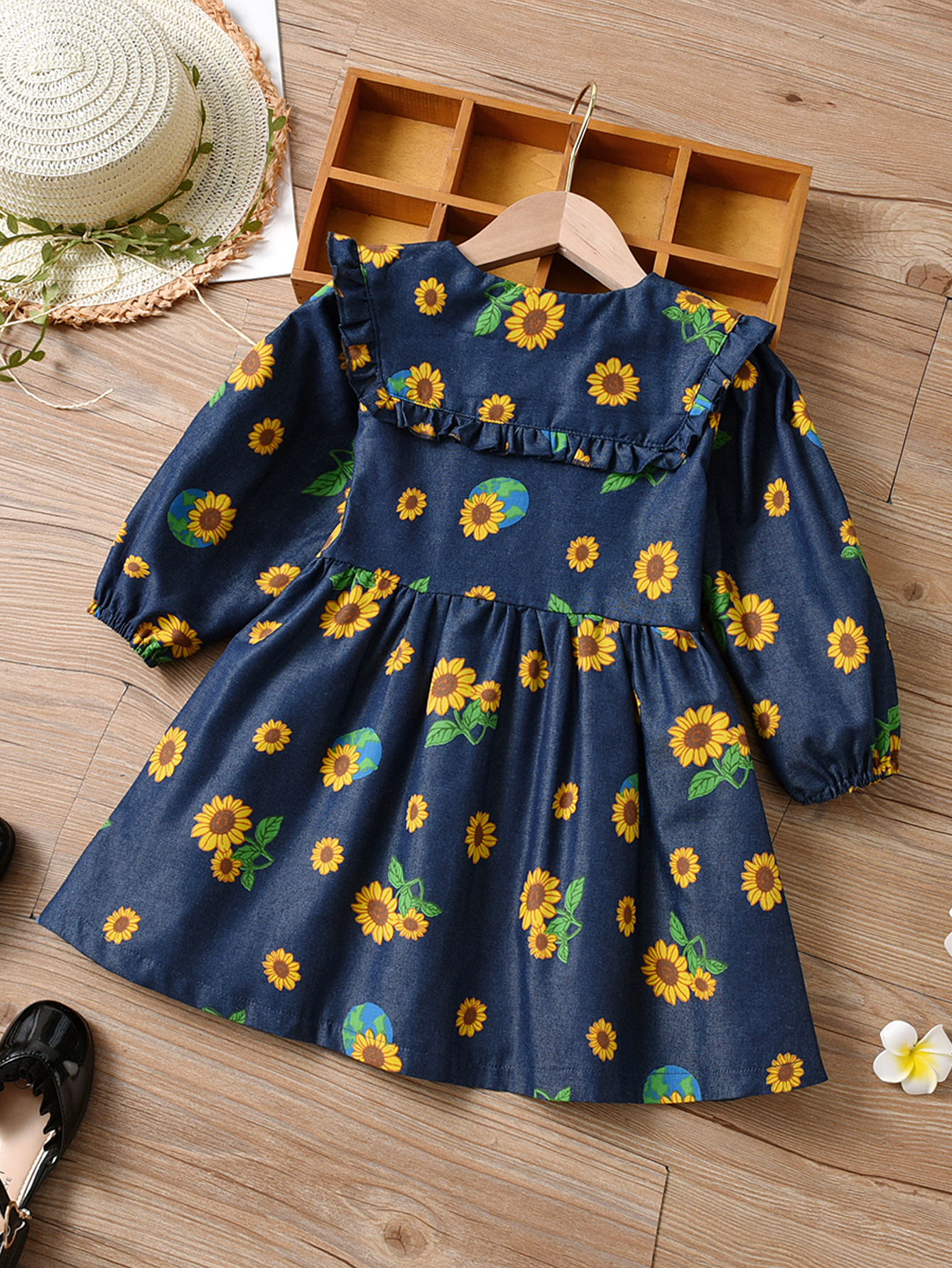 white christmas dresses Lone Star Denim Dress