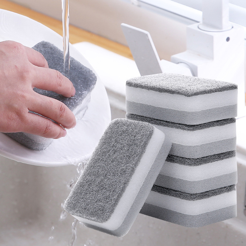 14pcs Kitchen Sponge, Multi-use Heavy Duty Scrub Sponge Extra Thin Magic  Cleaning Sponges Eraser Sponge For Kitchen Bathroom