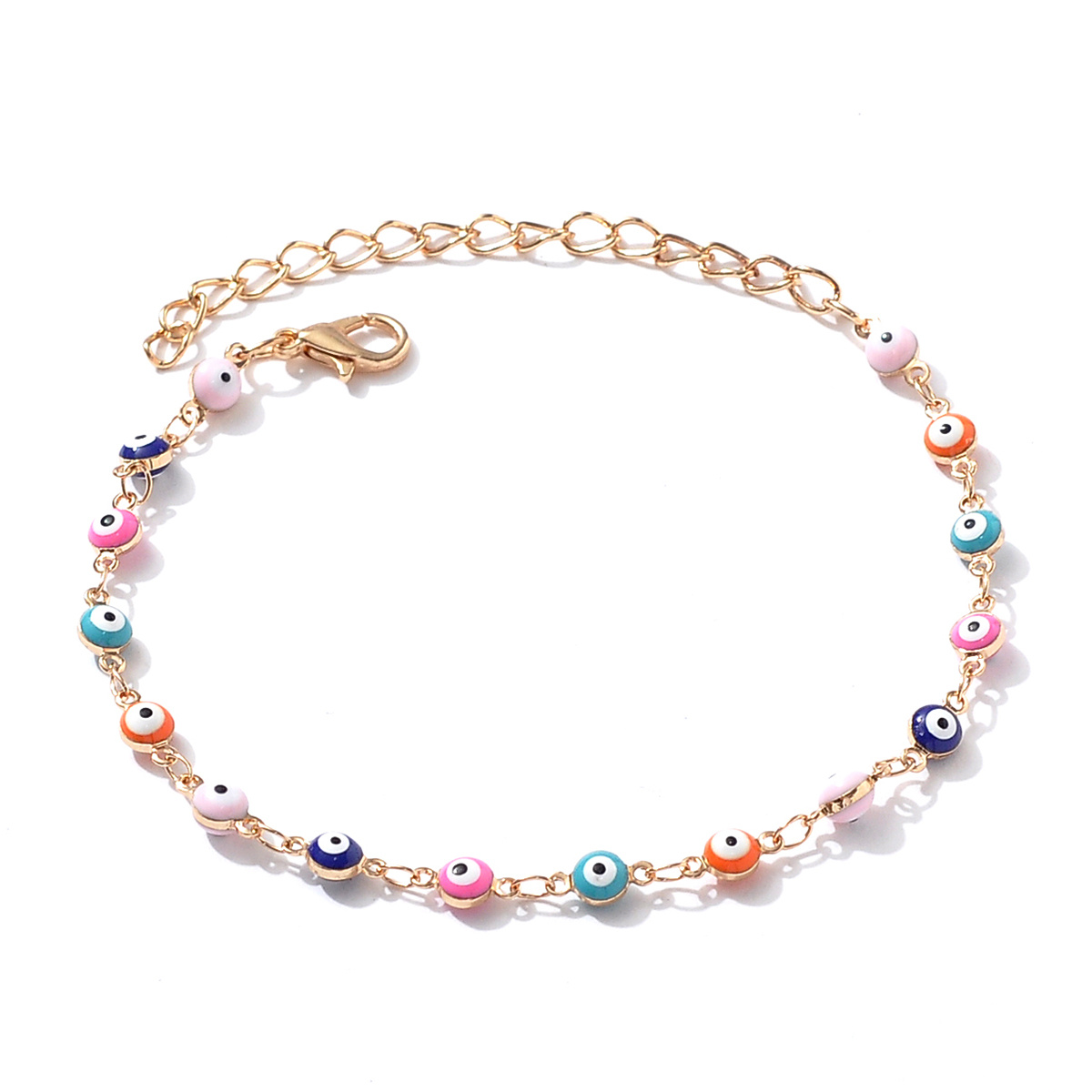 Rainbow Evil Eye Bracelet, Bracelets for Women, Jewelry, Gift