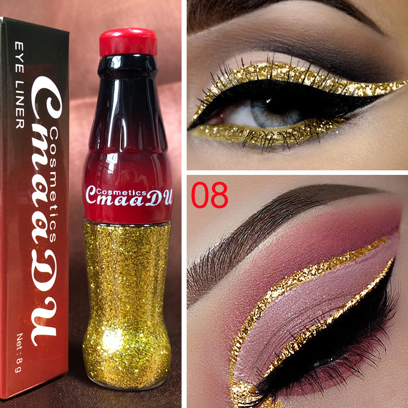 Glitter Liquid Eye Shadow Makeup Set