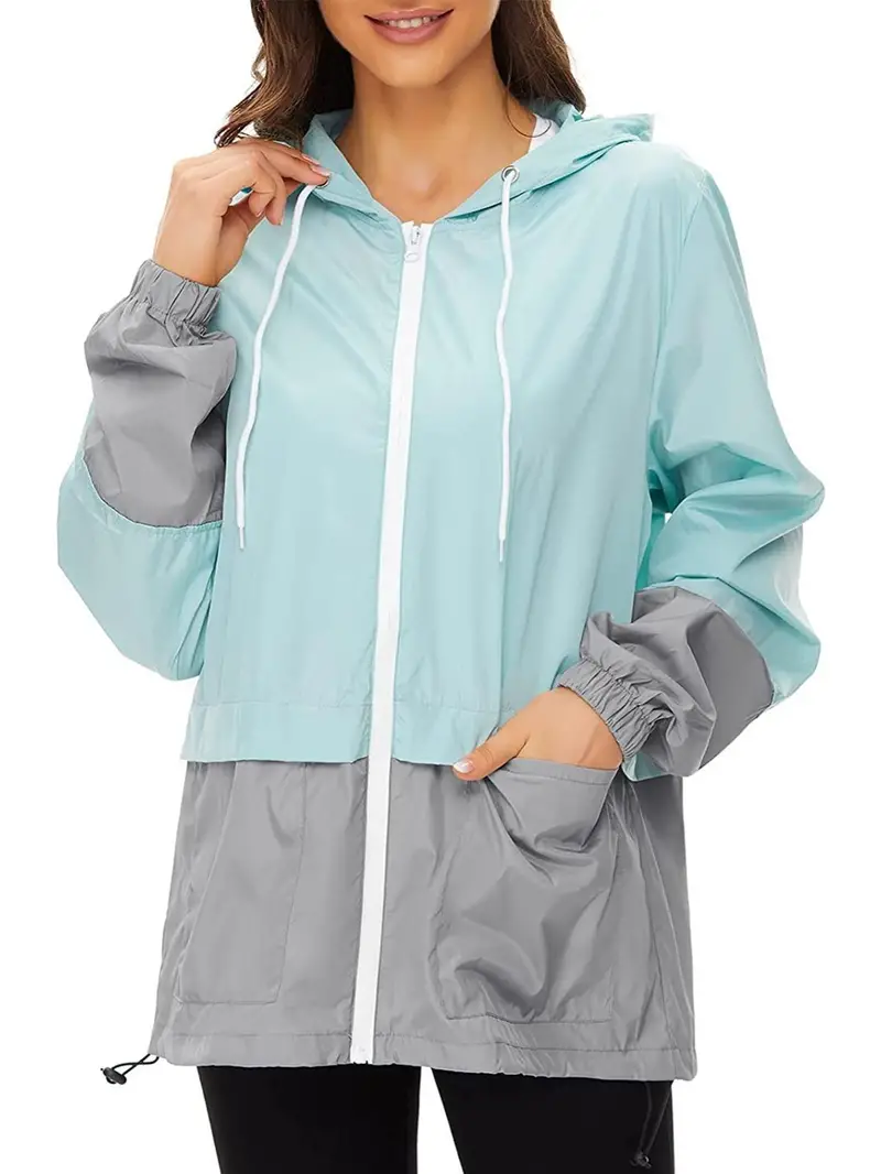 Women's Lightweight Raincoat With Hood Store | bellvalefarms.com