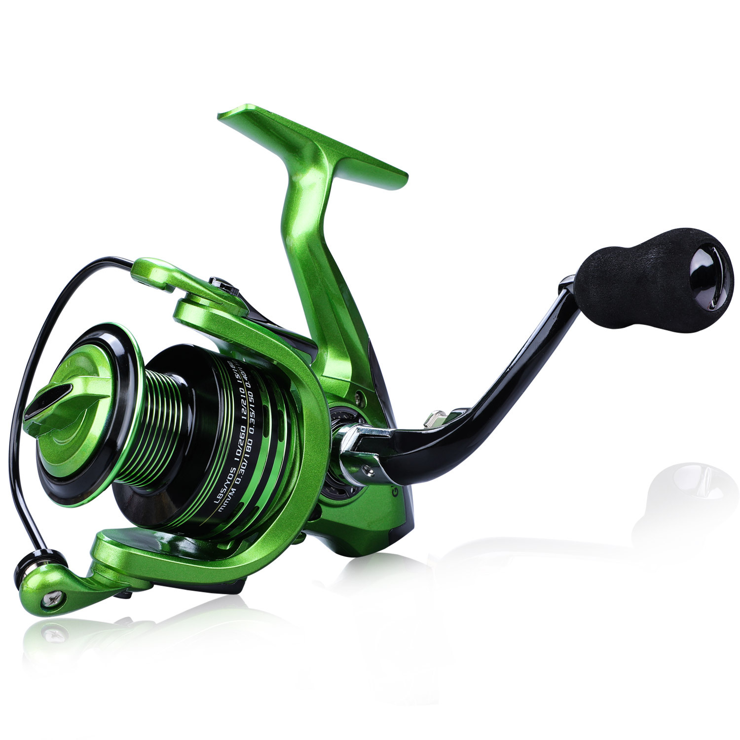 Sougayilang Spinning Fishing Reel - Smooth 13+1BB System, Lightweight and  Durable, Ideal for Freshwater and Saltwater Fishing, Available in 1000-5000