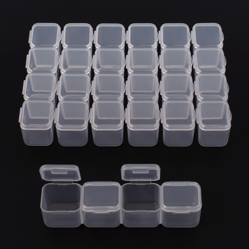 Plastic Jewelry Organizer nail Jewelry Storage Box Craft - Temu