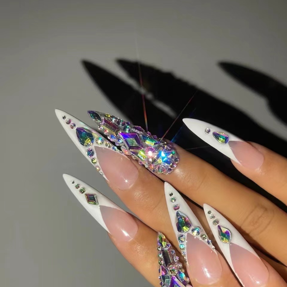 3D FlatBack Rhinestones Crystals Glass Nail Art Decoration