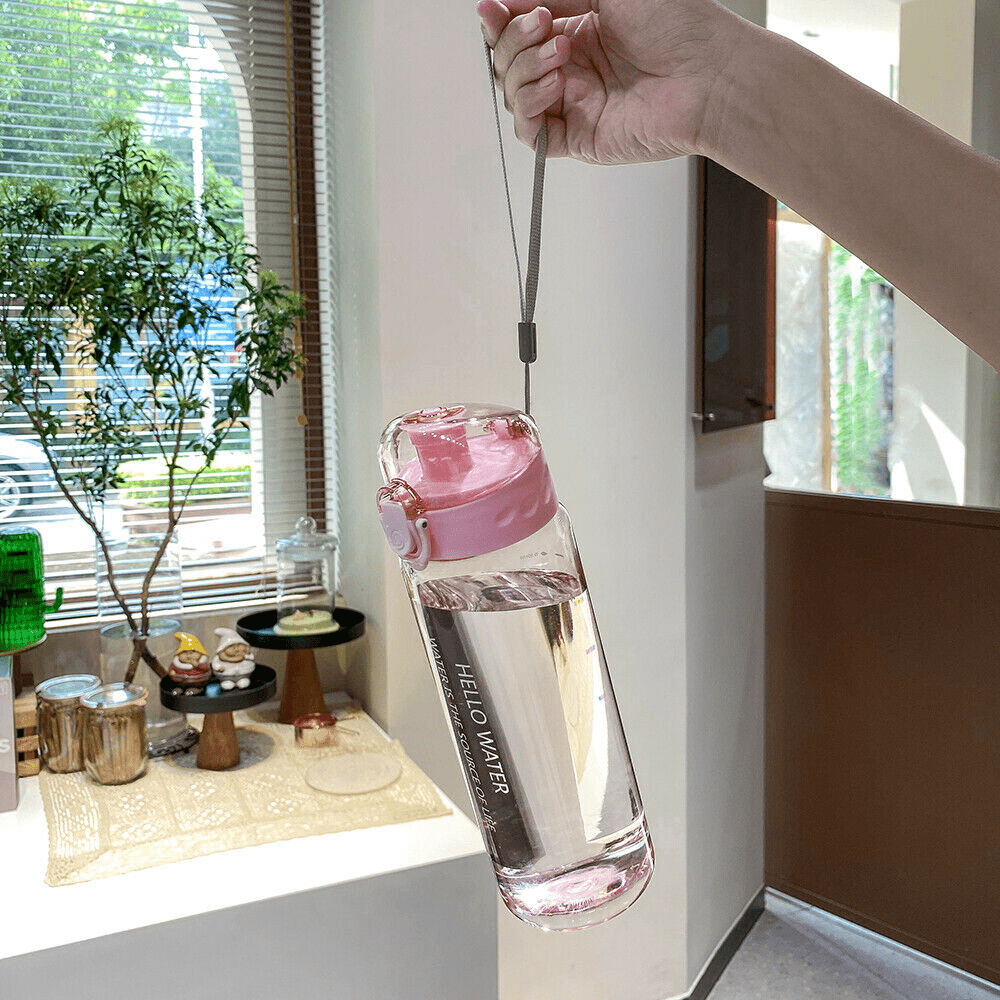 Leakproof Sports Water Bottle For Back To School Stay - Temu