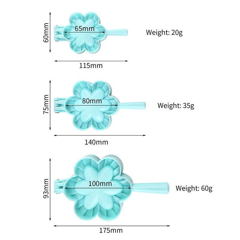 1pc Stampo Ravioli A Forma Fiore In Plastica Strumento - Temu Italy