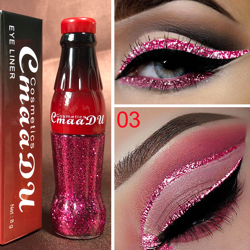 Glitter Liquid Eye Shadow Makeup Set