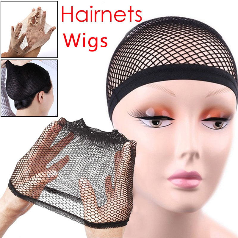 Wig Wig Hair Net, Hair Hood Ladies Lace Double Head Hair Net Temu