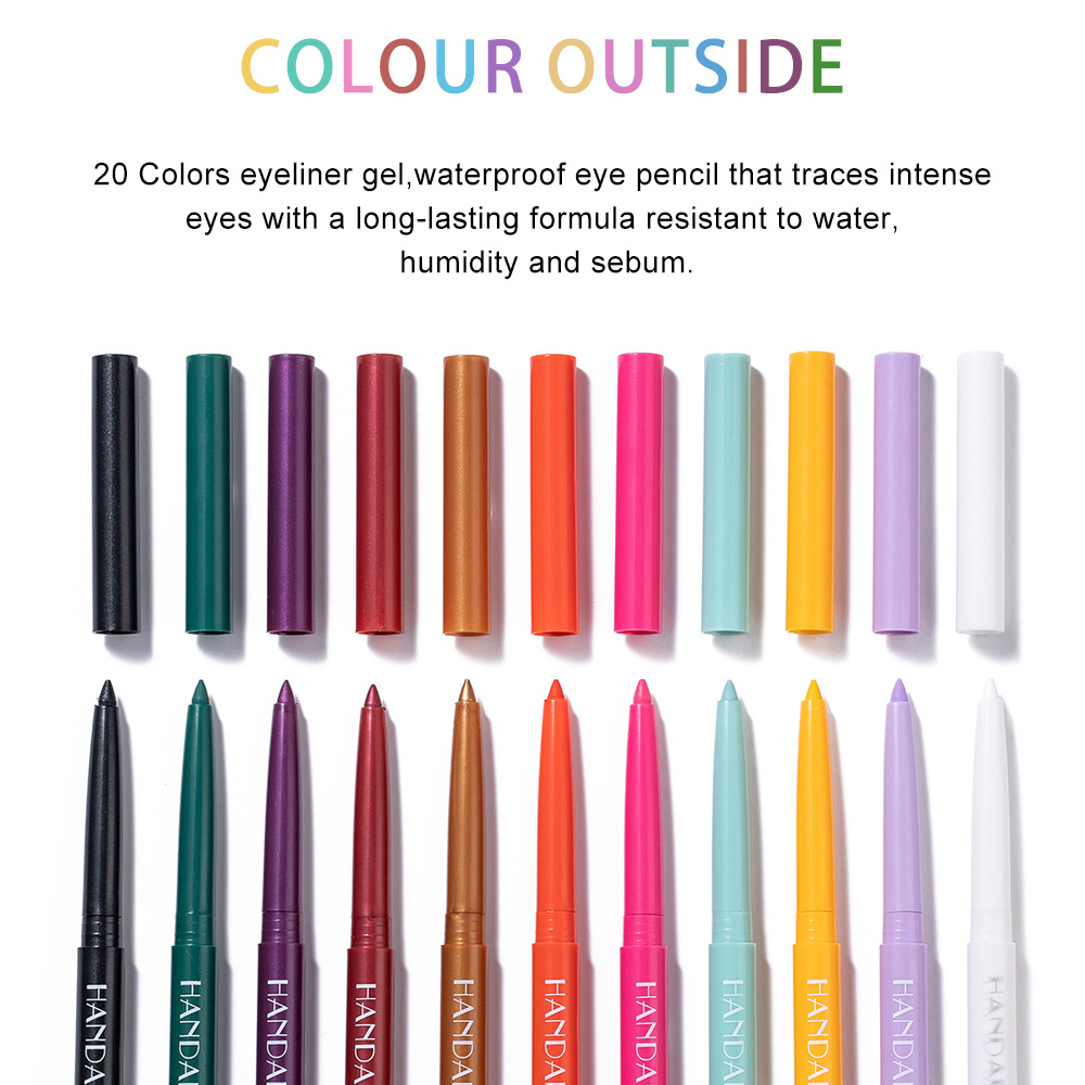 Handaiyan Waterproof Eye Liner Pencil Set Natural Matte Long Temu 