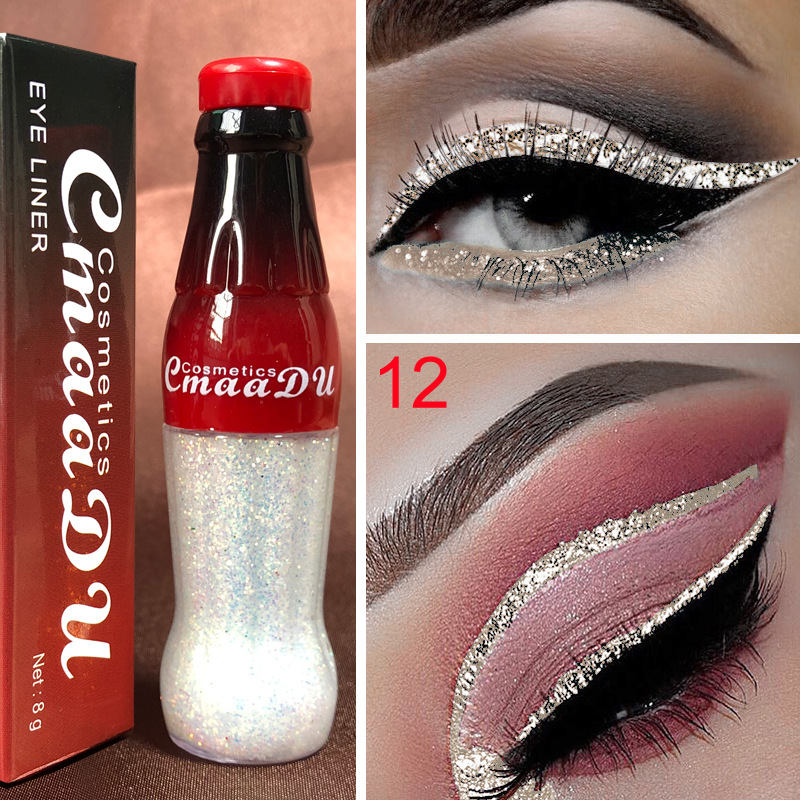 Glitter Liquid Eye Shadow Makeup Set