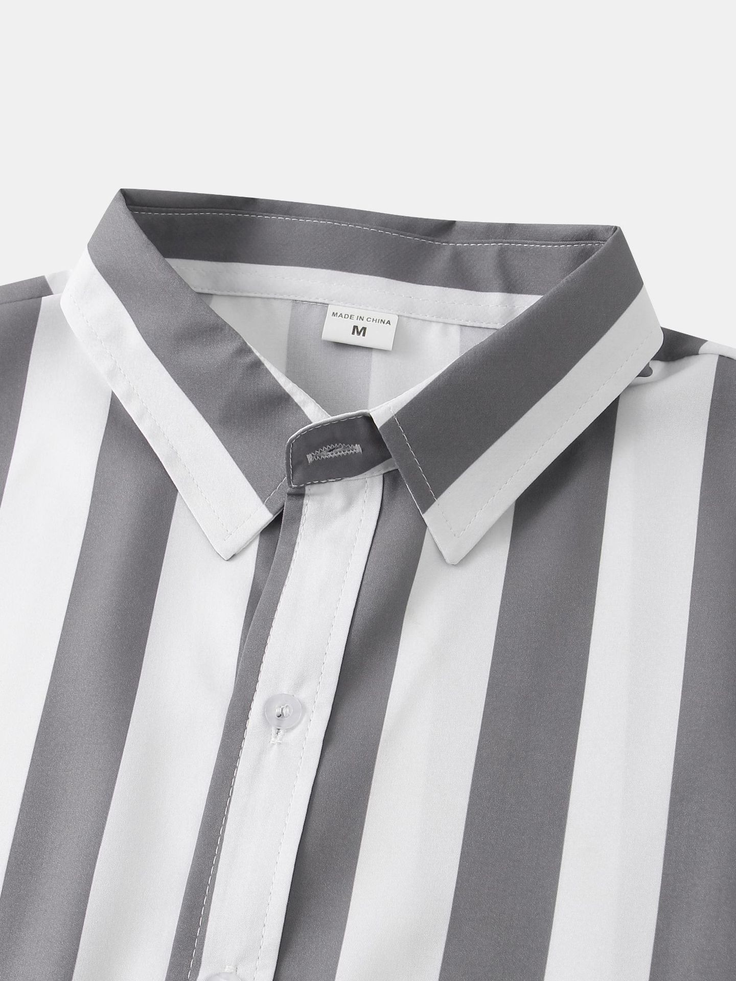 Camisa gris 2024 claro hombre