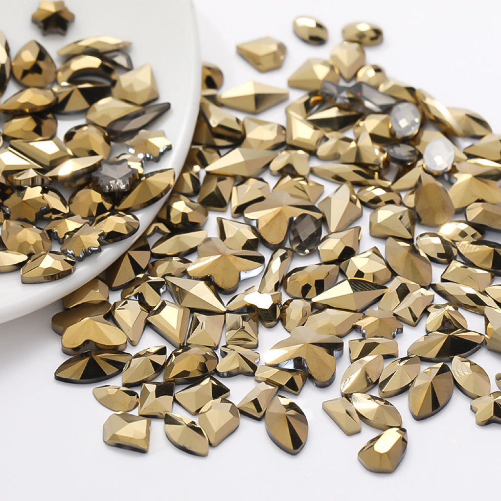 3D FlatBack Rhinestones Crystals Glass Nail Art Decoration