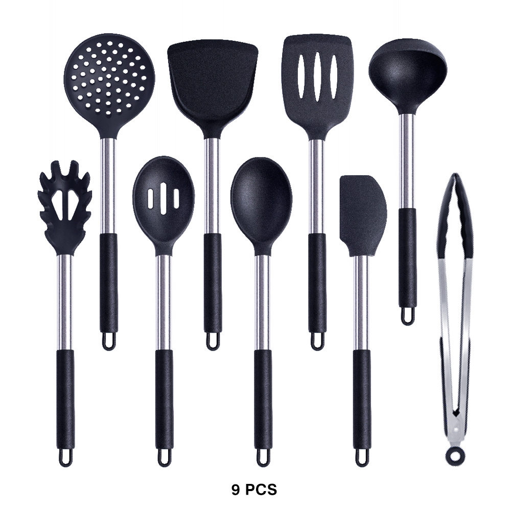 Real Silicone Utensils Set Kitchen Accessories Cooking Tools, Household Kitchen  Utensils, Kitchen Baking Accessories, Oil Brush, Spoon, Spatula, Food Tong,  Household Barbecue Kit - Temu