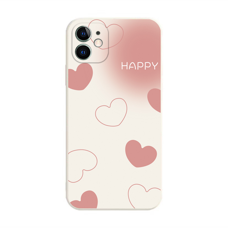 Cute Heart Pastel Color Pattern Valentine's Day Tissue Paper