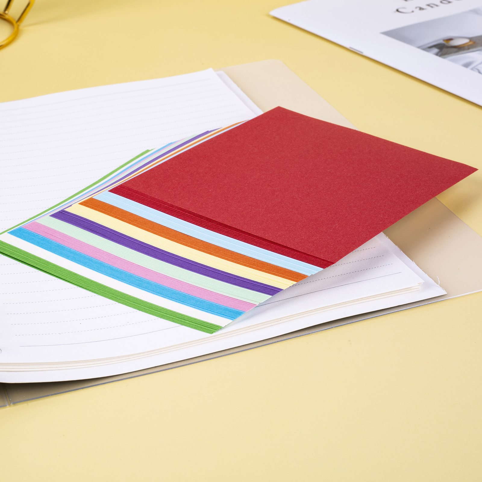 Rainbow Origami Paper Kit: Perfect For Arts Crafts School - Temu