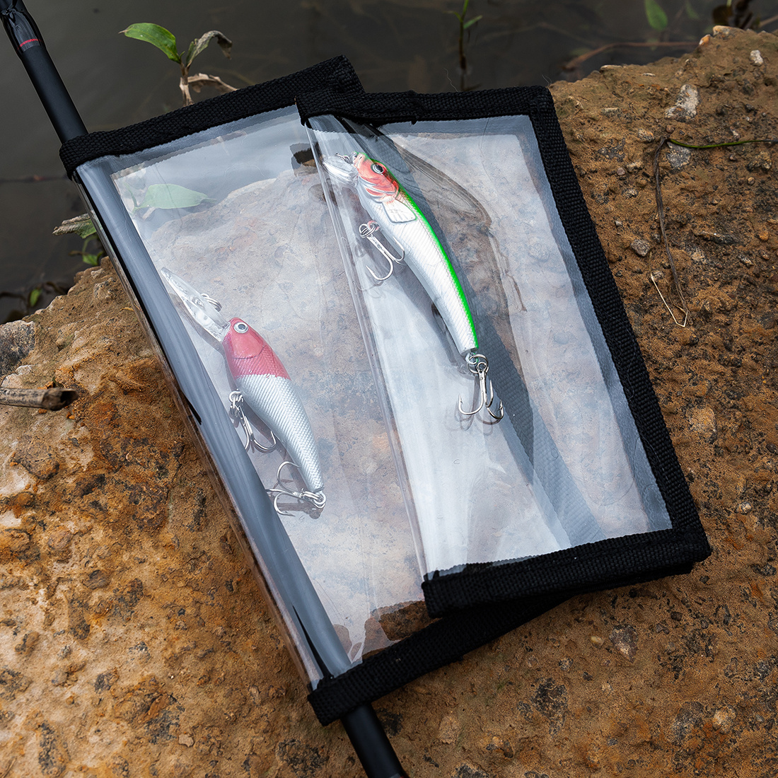 Clear Pvc Fishing Lure Wraps Protect Lures Hooks Damage Rust